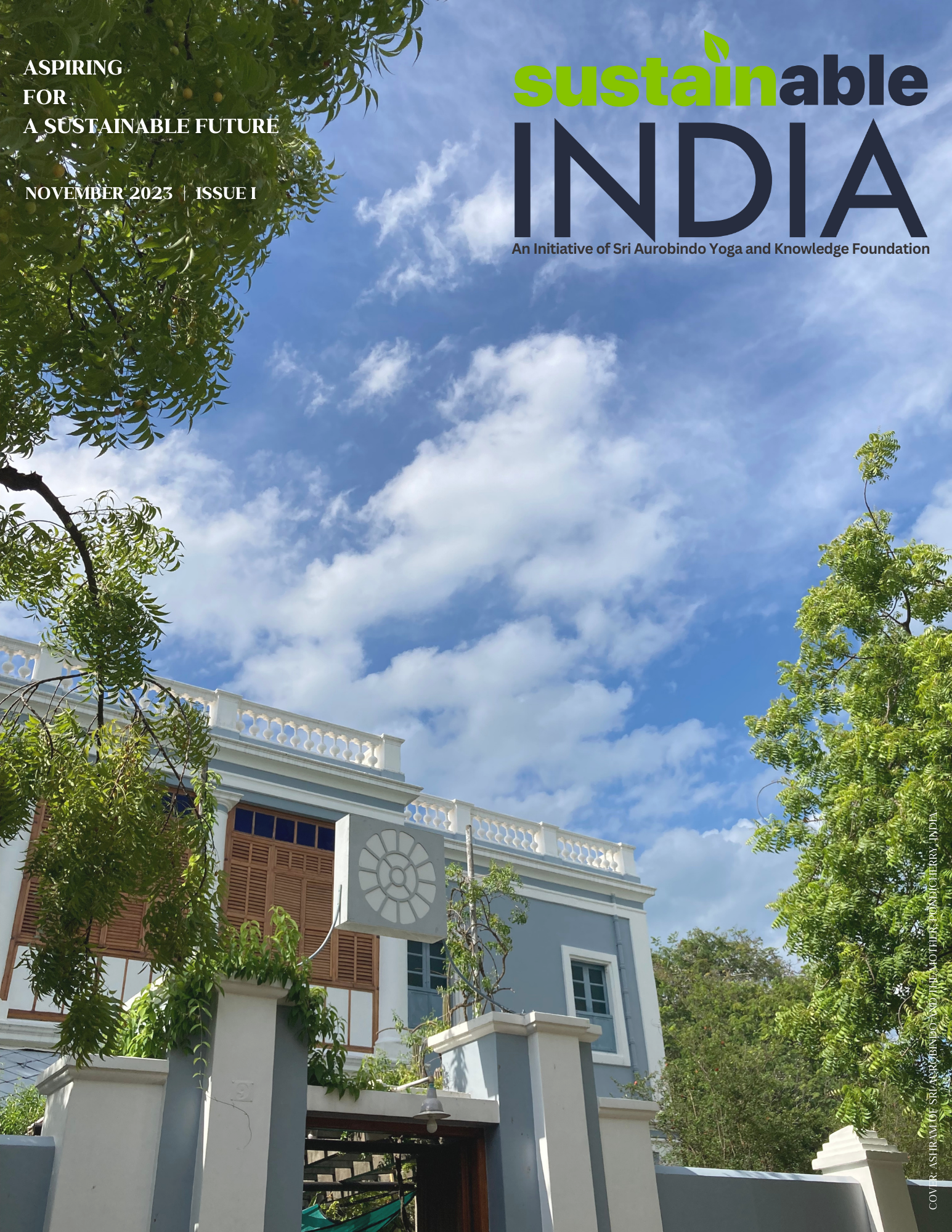 Nov, Vol I : Sustainable India Magazine: Aspiring for sustainable future